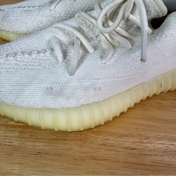 Adidas Yeezy Boost 350 V2 White Size 7.5 - Picture 4 of 9